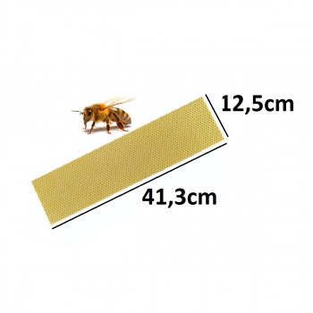 Foto do produto Cera de abelha 100% pura em laminas 1kg padrão cx americana melgueira