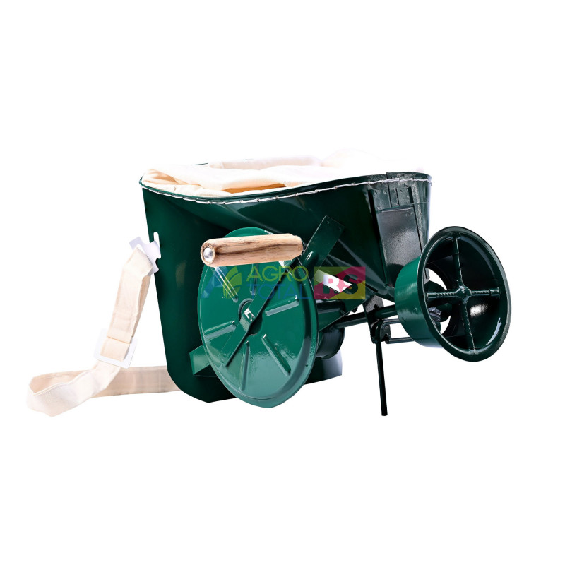 Semeadeira manual de pastagens adubo ureia 